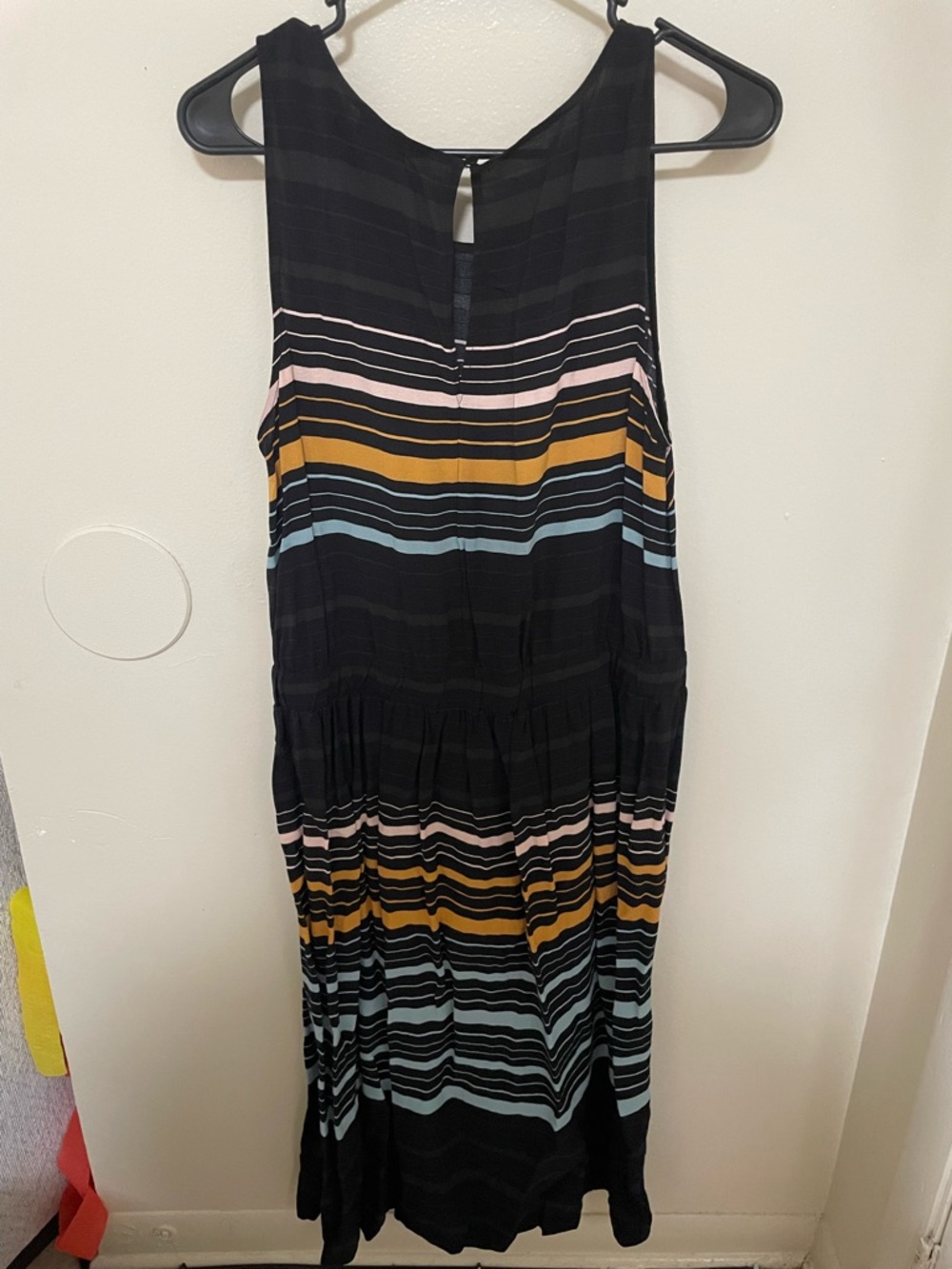 ✨Women’s Loft Sleeveless Floor Length Dress Size L - Picture 6 of 8